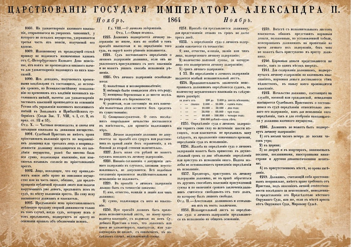 His Imperial Majesty's Approved Statute of Civil Procedure