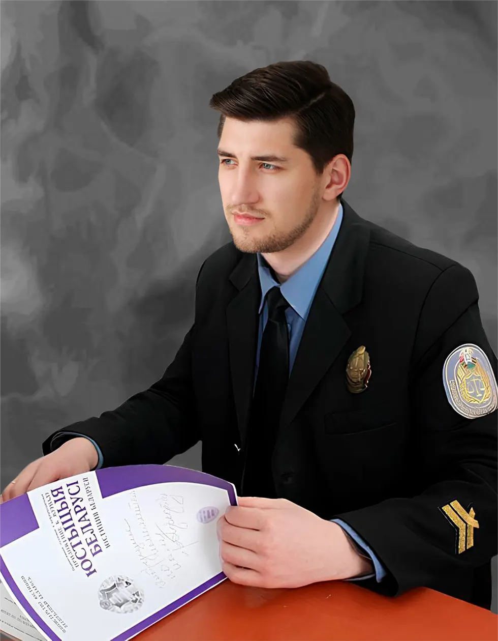 “Judicial Executor of the Republic of Belarus 1991-2014” Painting by artist Boris Lalyko “Judicial Executor 1991-2014”