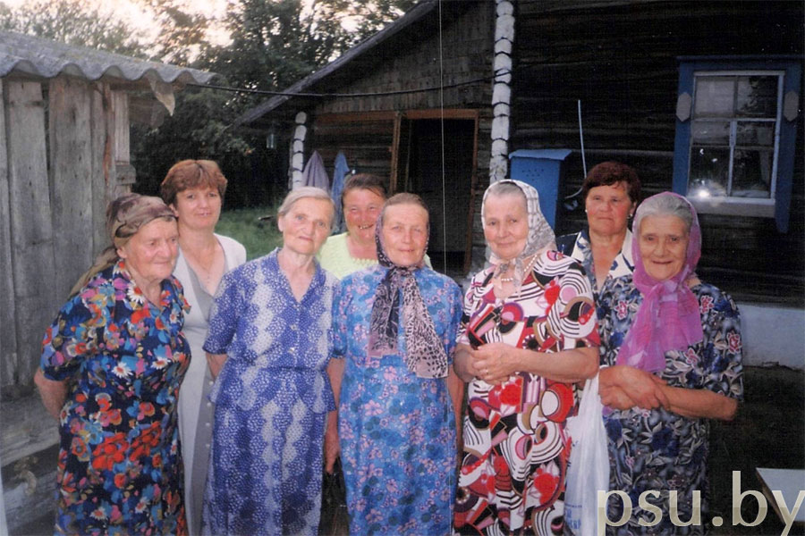 Этнаграфічная экспедыцыя: успаміны мясцовага насельніцтва 2003 успаміны мясцовага насельніцтва