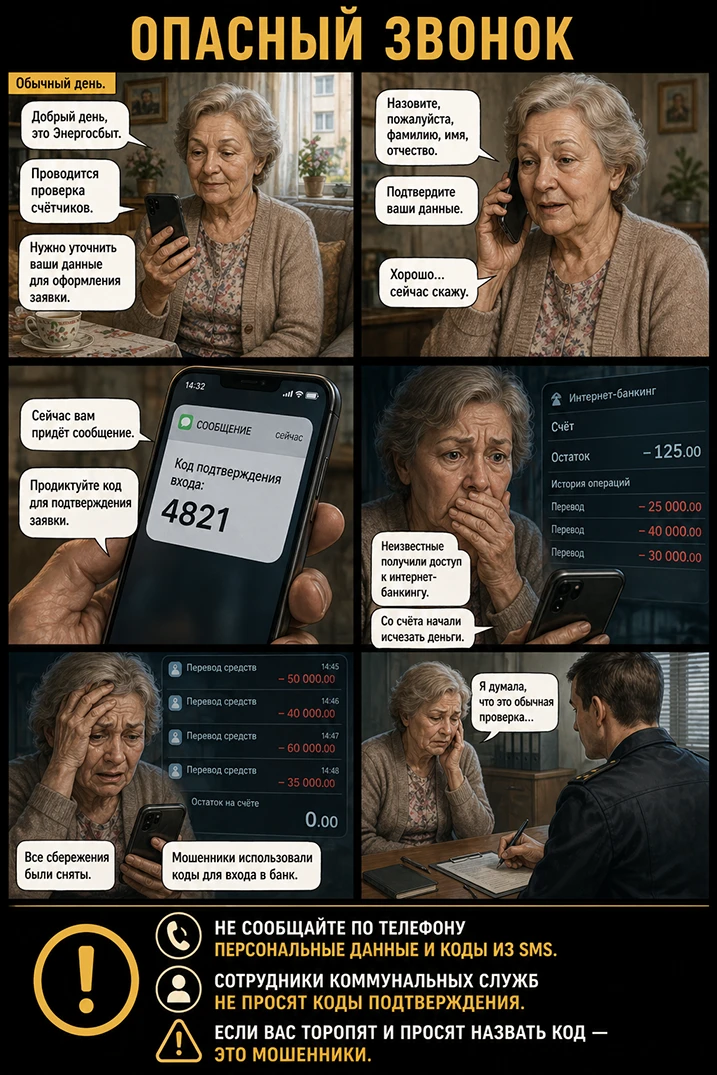 Опасный звонок