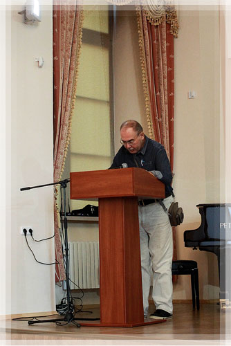 Welcoming speech of A.I. Lokotko read by L.V. Koledinsky L.V. Koledinsky