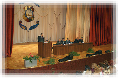 Подведение итогов 2009-2010 учебного года - Ректор ПГУ Дмитрий Николаевич Лазовский Подведение итогов 2009-2010 учебного года - Лазовский Дмитрий Николаевич