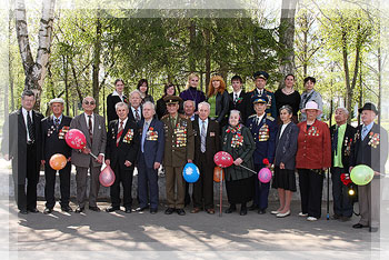 Чествование ветеранов в честь Дня Победы - Ветераны Великой Отечественной войны