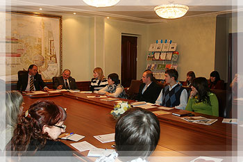 Традиционная встреча студенческого актива университета с Д.Н. Лазовским