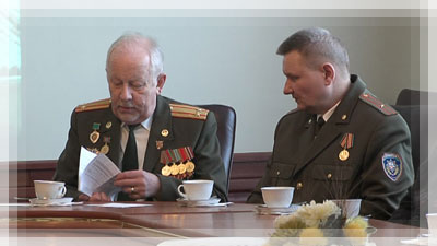 Чествование сотрудников университета, которые несли воинскую службу более 20 лет Чествование сотрудников университета - ветеранов Вооруженных Сил