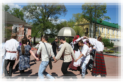 День белорусской культуры «Закаханая вясна» - Студенты, обучающиеся в Полоцке