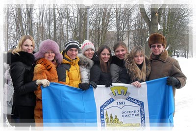 Студенческая научная зима в Бресте-2012: Команда ПГУ