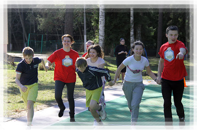 Творить добро - Спортландия в Новополоцком детском доме