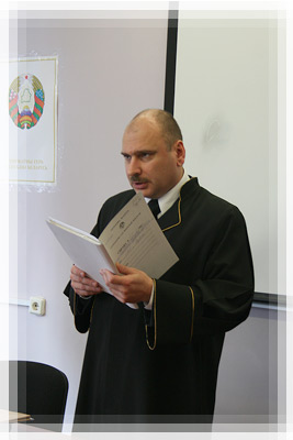 Judicial sitting of the Economic Court Judicial sitting of the Economic Court