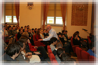 Public Lecture from American Professor Kent Millington at Polotsk State University