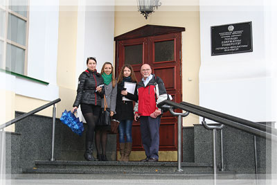 Public Lecture from American Professor Kent Millington at Polotsk State University