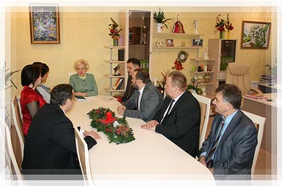 Визит делегации ПГУ в МГОГИ: Встреча с ректором