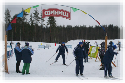 «Новополоцкая лыжня-2012»: гонка сильнейших