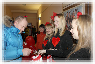 День святого Валентина в Полоцком коллегиуме - «Валентинки»