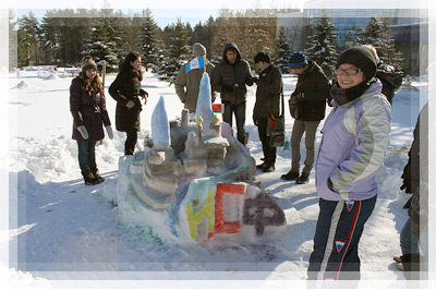 Проводы зимы по-студенчески 2012 - Команда инженерно-строительного факультета