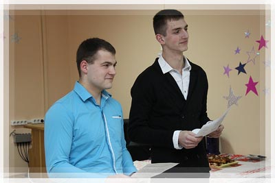 Праздник настоящих мужчин - День защитника Отечества в общежитии Праздник настоящих мужчин - Ведущие