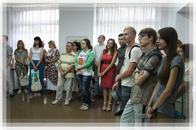 Выставка работ студентов кафедры архитектуры Полоцкого университета «Новополоцк-2013»