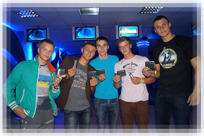 Students’ Trade Union bowling-2013: The winning team Students’ Trade Union bowling-2013 - The winning team