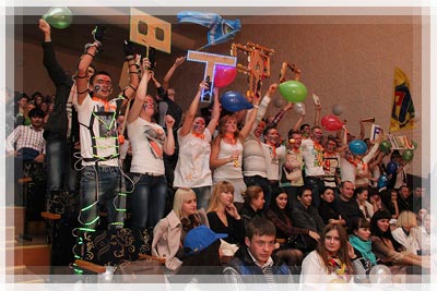 Фестиваль первокурсников «Дебют-2013» - Конкурс самых громких фанов Фестиваль «Дебют-2013» - Конкурс самых громких фанов