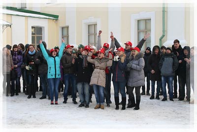 Масленица в Полоцком коллегиуме: команда ФИТ Масленица в Полоцком коллегиуме - команда ФИТ