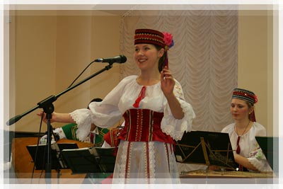 “Festive spring concert” of folk music ensemble “Toloka” - Public folk songs