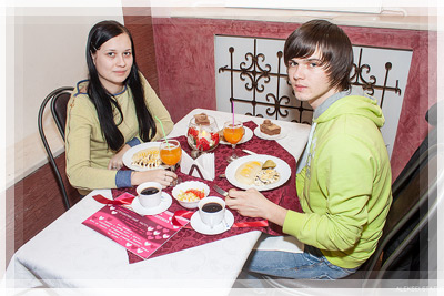 День Святого Валентина в Полоцком коллегиуме - Праздничный ужин