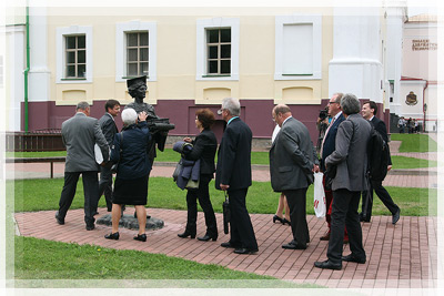 Полоцкий коллегиум встречает гостей - Участники делегации