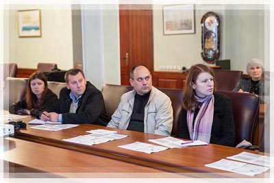 Встреча рабочей группы TEMPUS INNOLAB с представителями предприятий Полоцкого региона Встреча c рабочей группы проекта TEMPUS INNOLAB в ПГУ