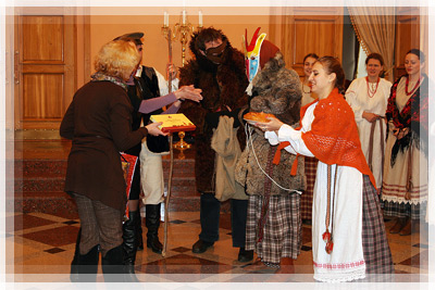 Carolers at the Polotsk Collegium Carolers at the Polotsk Collegium