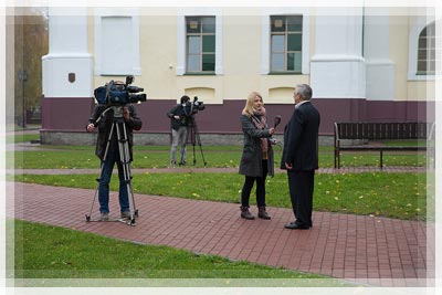 Российские журналисты посетили Полоцкий коллегиум
