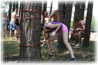 Tourist obstacle course Tourist obstacle course