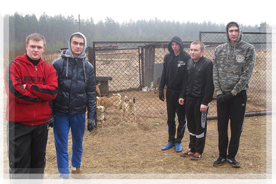 А team of students who were ready to help А team of students who were ready to help
