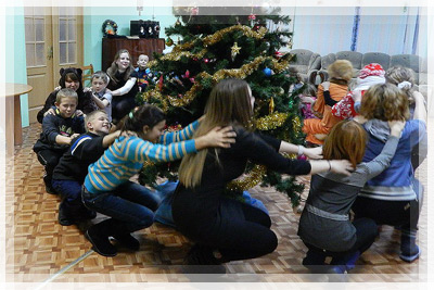 Новый год в полоцком социальном приюте Новый год в полоцком социальном приюте