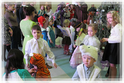 Новогодний праздник для детей в ПГУ
