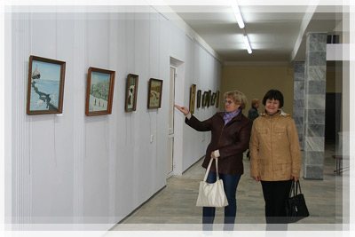 Выставка живописи Николая Дулепова - Картины ветерана