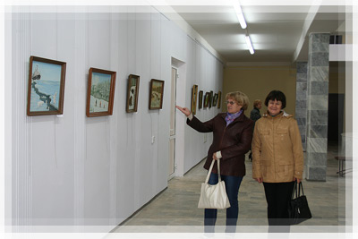 Выставка живописи Николая Дулепова - Картины ветерана Выставка живописи Николая Дулепова - Картины ветерана