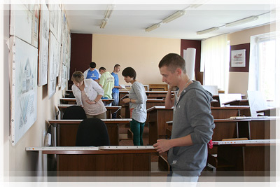 The exhibition of the best student works