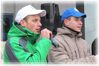 Зарядка, проведенная на большой перемене Зарядка на большой перемене