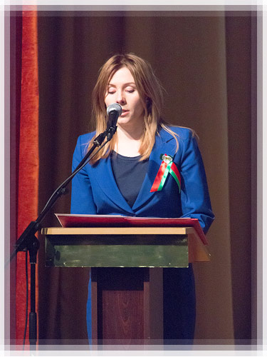 The first pro-rector, Svetlana Vegera The first pro-rector, Svetlana Vegera