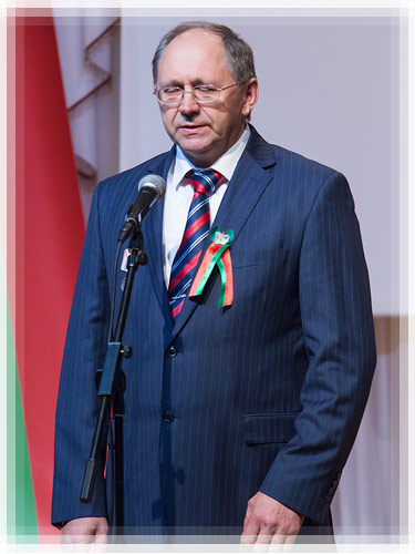 The rector of Polotsk State University Dmitry Lazovsky The rector of Polotsk State University Dmitry Lazovsky