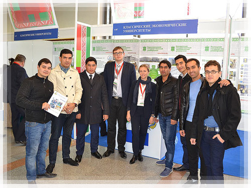The participation of PSU in the exhibition of the Republic of Belarus in Ashgabat