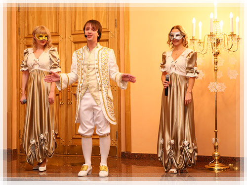 The New Year Ball «Good bye, the XXIst century, hello, the XVIIIth» New year Ball 2015
