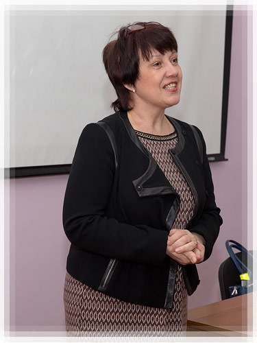 The dean of the faculty of history and philology Natalia Lysova