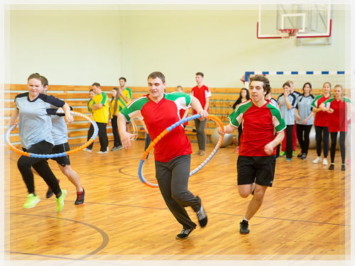 The sporting competitions The sporting competitions