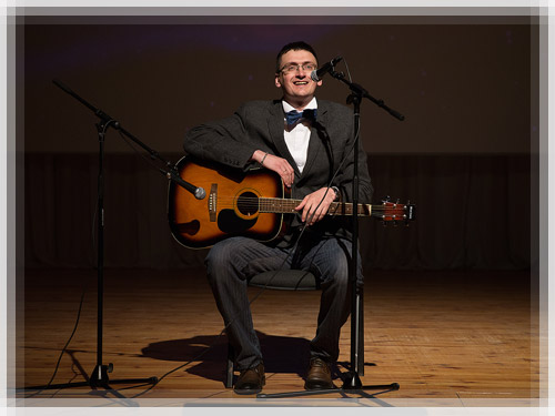 Viktor Yakubov presented his own song Viktor Yakubov presented his own song