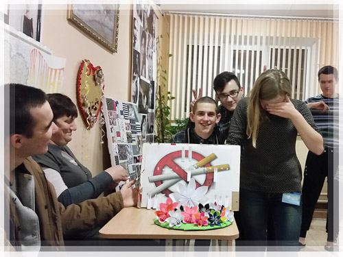 Акция «Мы за здоровый образ жизни» в общежитии №1 Акция «Мы за здоровый образ жизни»