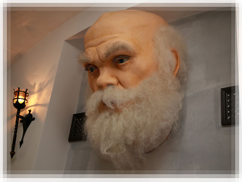 A silicone model of «The Mechanical head» at Polotsk Collegium A silicone model of «The Mechanical head» at Polotsk Collegium