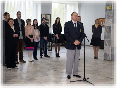 The rector of PSU, Dmitry Lazovsky The rector of PSU, Dmitry Lazovsky
