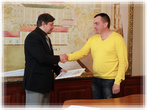Награждение сотрудников ПГУ - Сухарев Евгений Романович Награждение сотрудников ПГУ - Сухарев Евгений Романович
