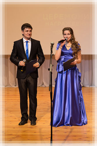 The hosts of the event The hosts of the event